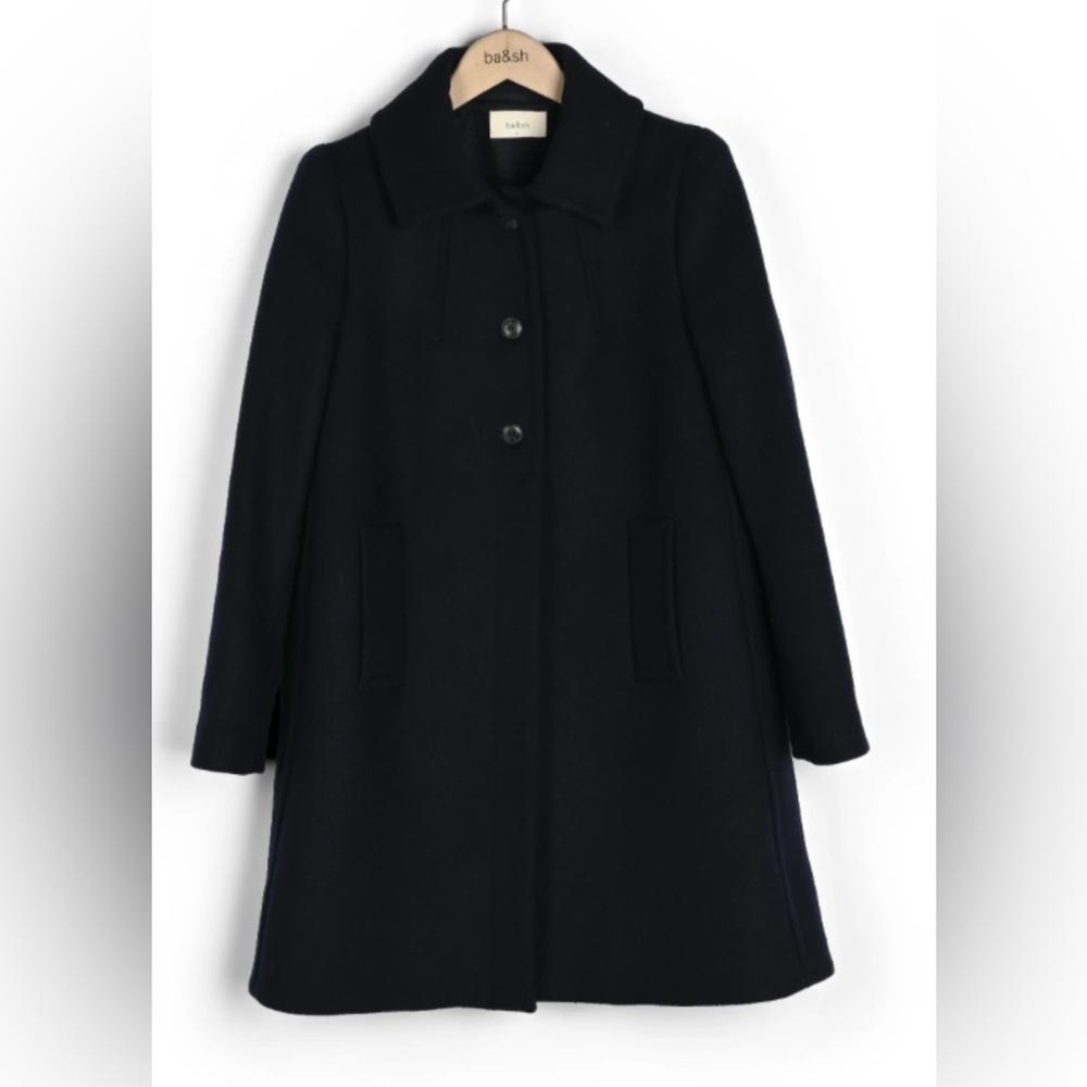 Ba&sh My Classic Black Women's Coat / cape